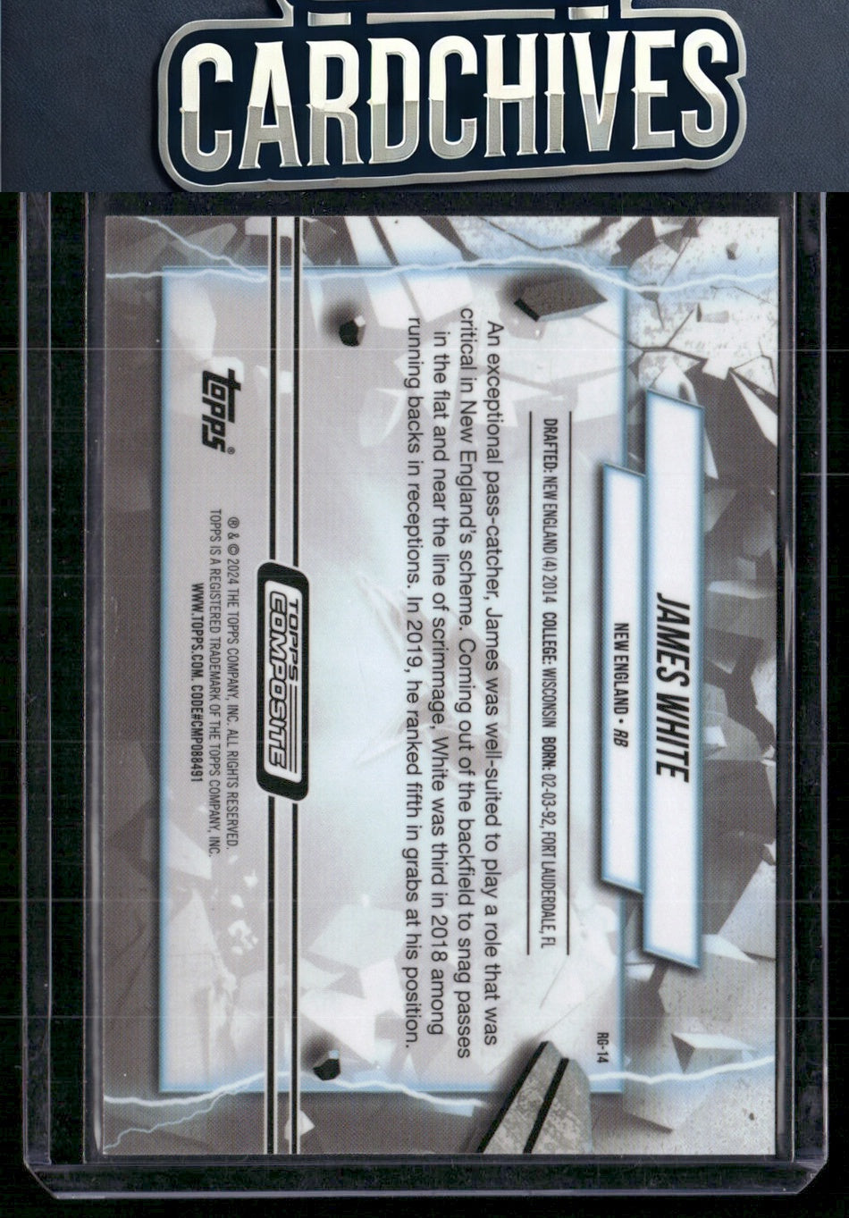 James White 2023 Topps Composite #RG-14 Resurgence Grounded Pink Refractor