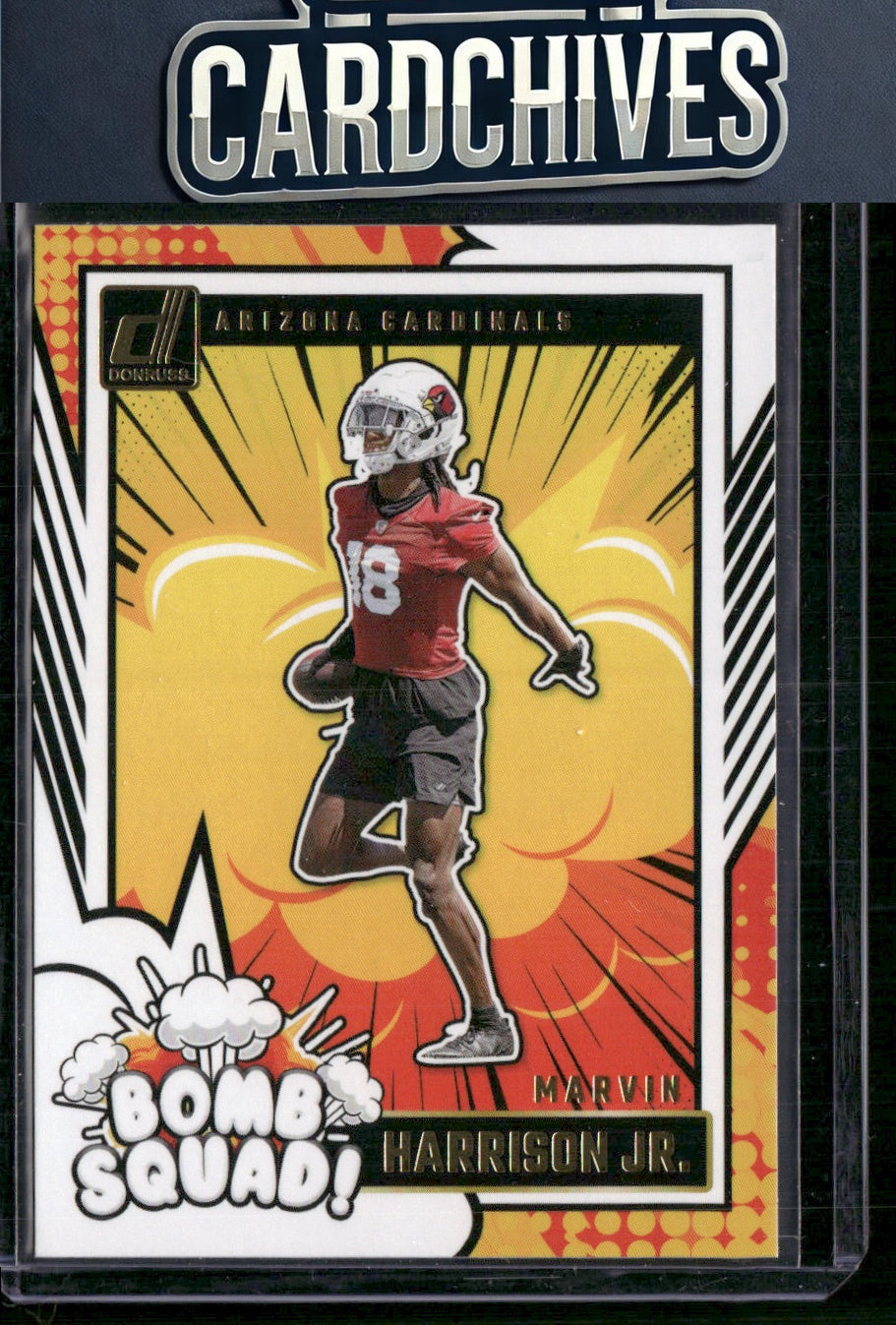 Marvin Harrison Jr. 2024 Donruss #31 Bomb Squad