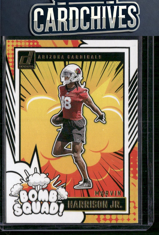 Marvin Harrison Jr. 2024 Donruss #31 Bomb Squad