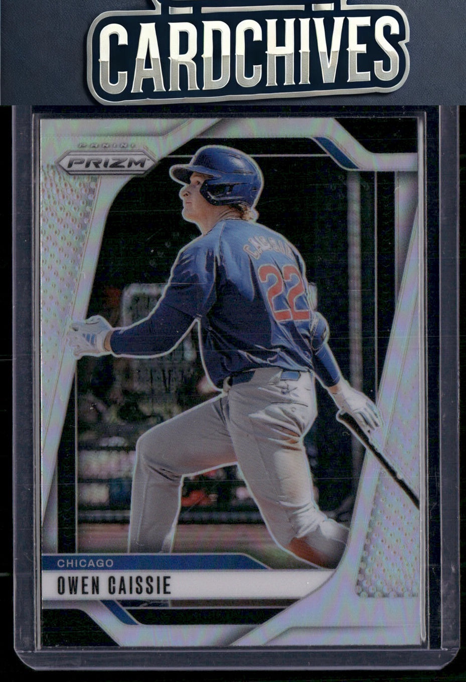 Owen Caissie 2025 Panini Prizm #89 Silver Prizms