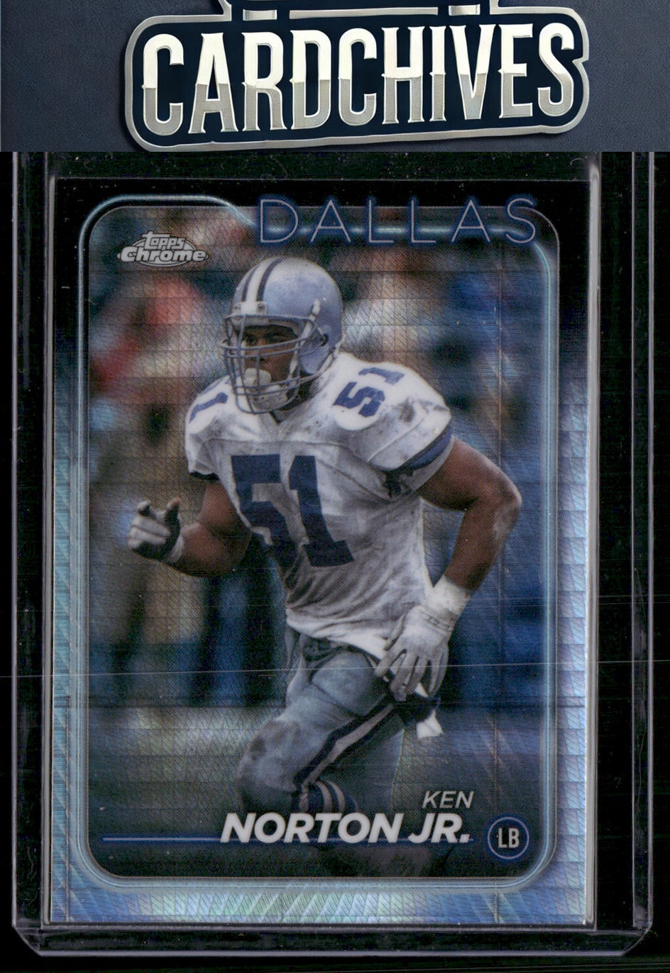 Ken Norton Jr. 2024 Topps Chrome #51 Prism Refractor