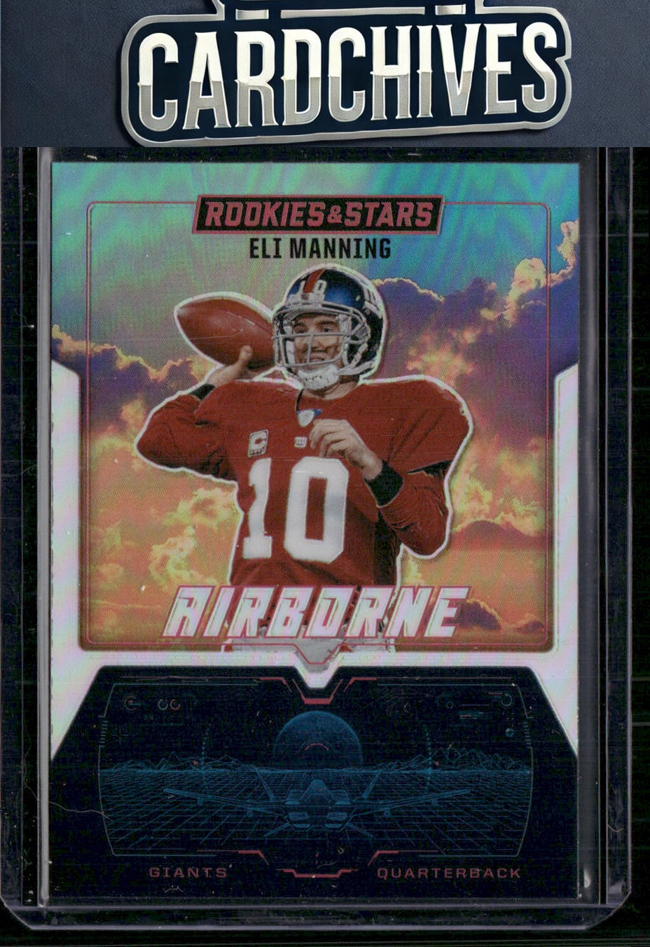 Eli Manning 2025 Panini Rookies & Stars #10 Airborne Silver