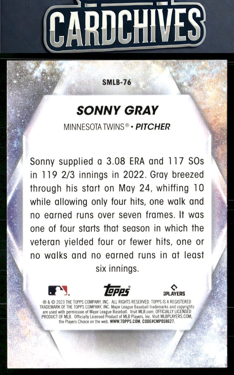 Sonny Gray 2023 Topps Update #SMLB-76 Stars of MLB