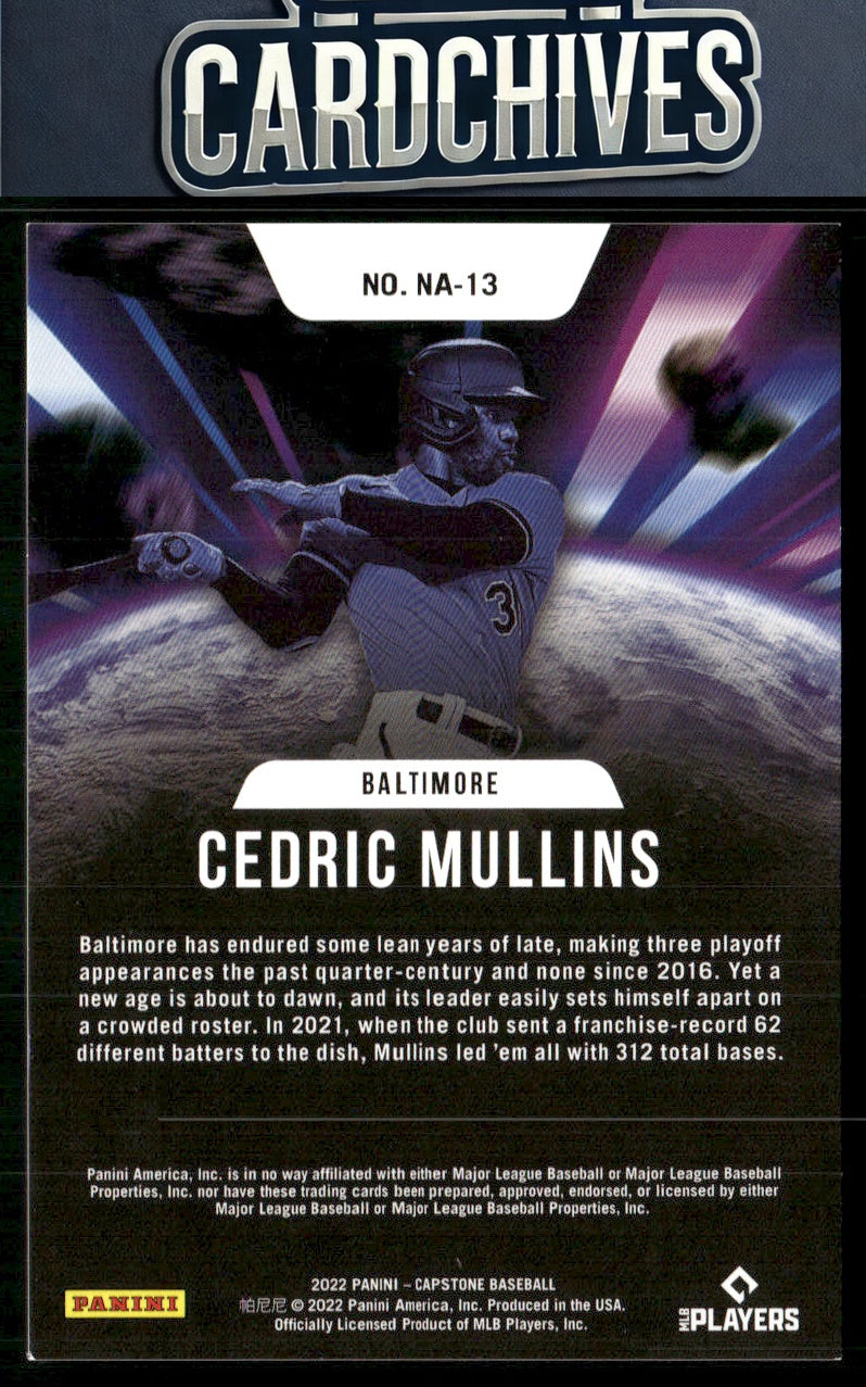 Cedric Mullins 2022 Panini Capstone #NA-13 New Age