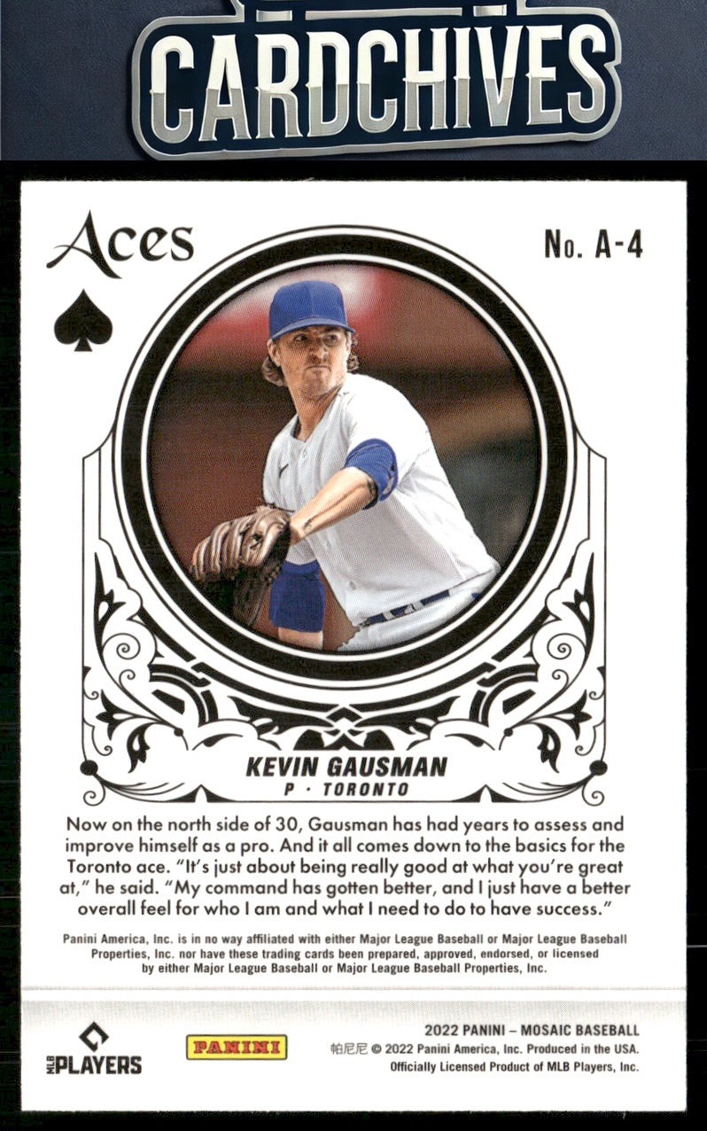 Kevin Gausman 2022 Panini Mosaic #A-4 Aces