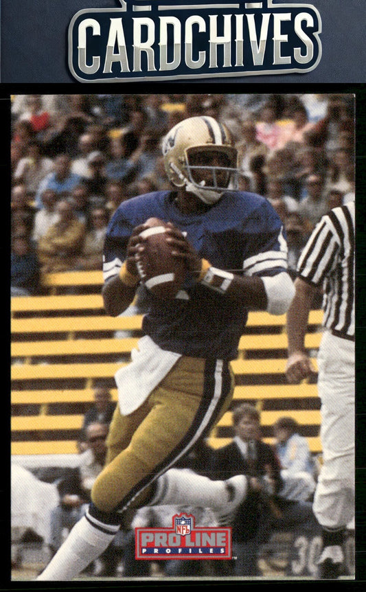 Warren Moon 1992 Pro Line Profiles #444