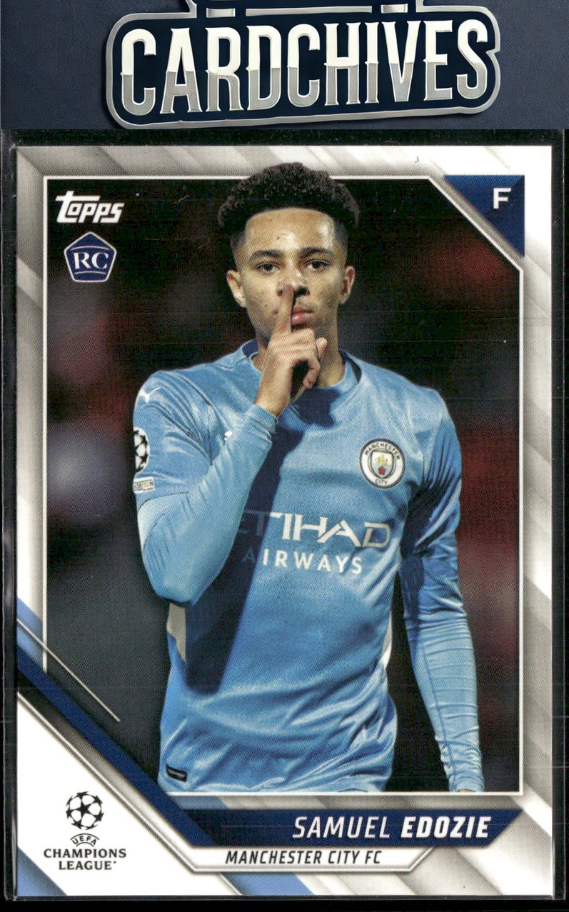 Samuel Edozie 2021-22 Topps UEFA Champions League #55 Rookie RC