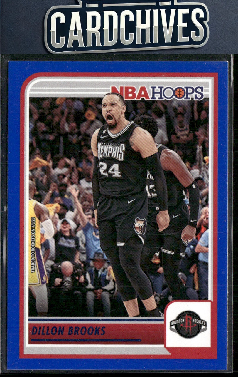 Dillon Brooks 2023-24 Hoops #187 Blue