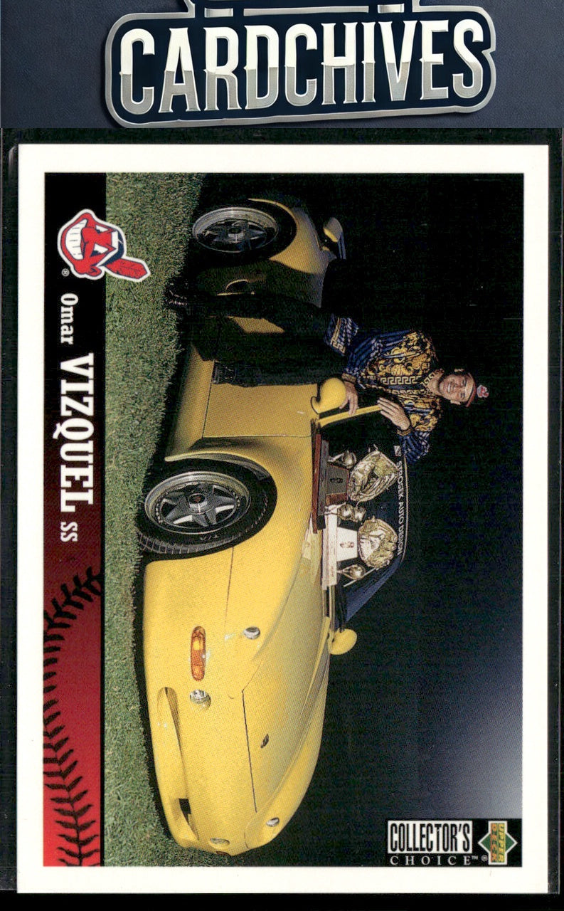 Omar Vizquel 1997 Collector's Choice #86