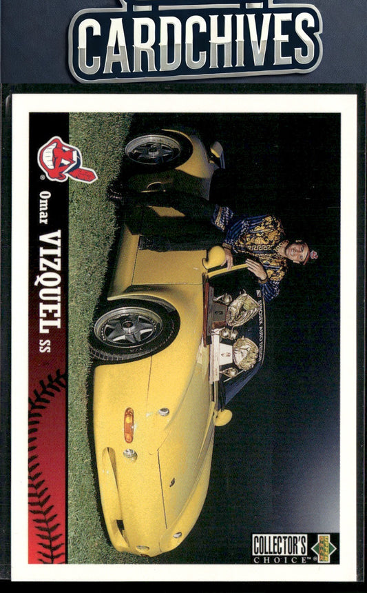 Omar Vizquel 1997 Collector's Choice #86