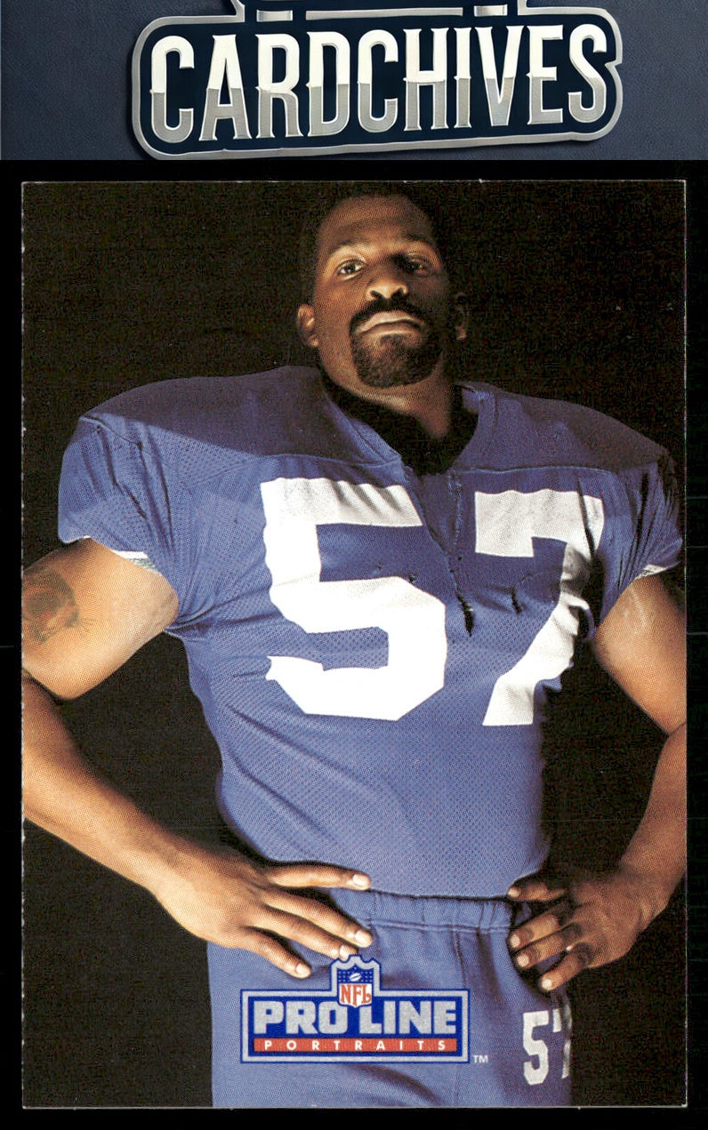 Tony Woods 1991 Pro Line Portraits #167