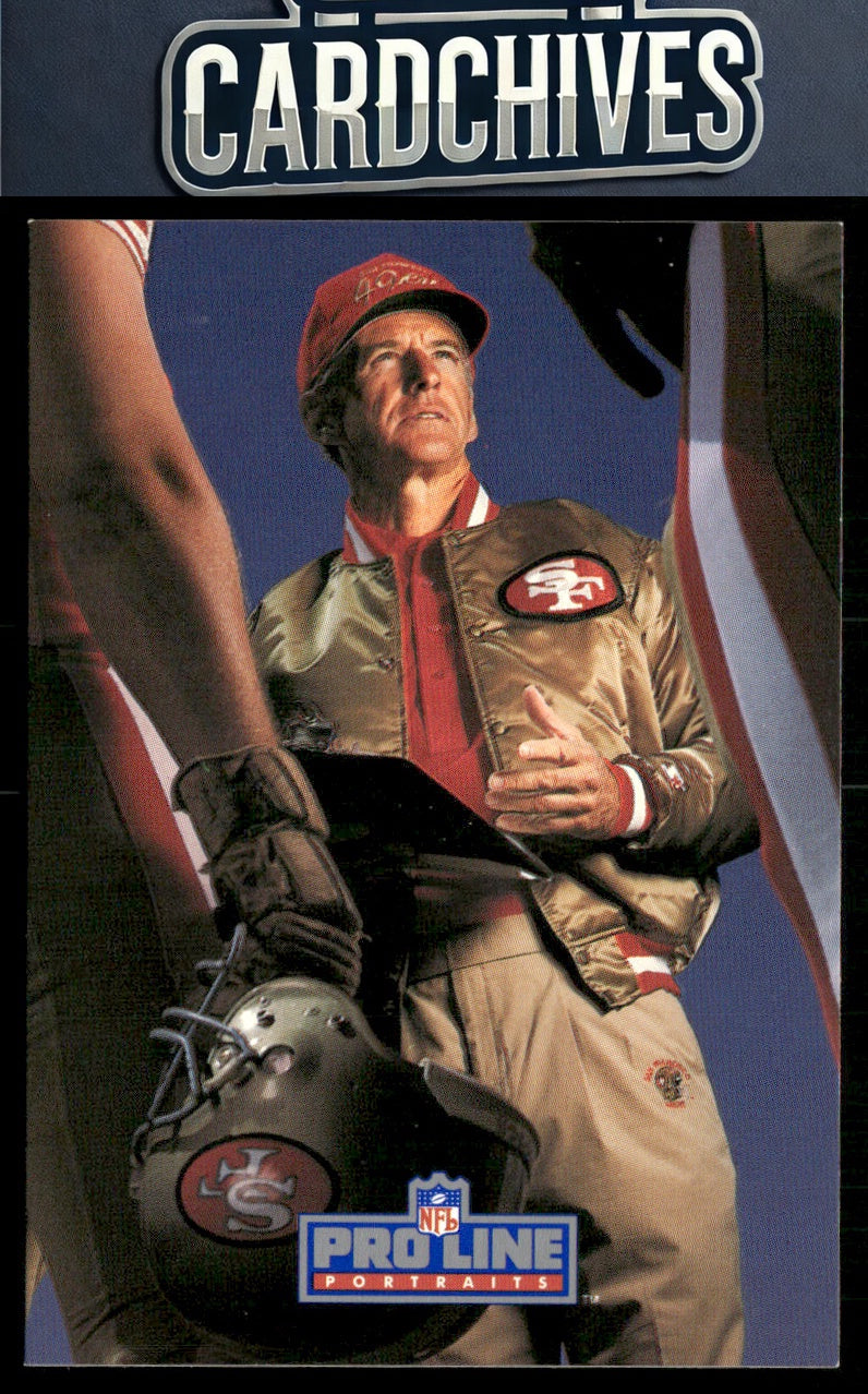 George Seifert 1991 Pro Line Portraits #176