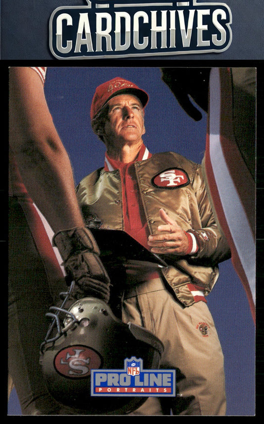 George Seifert 1991 Pro Line Portraits #176