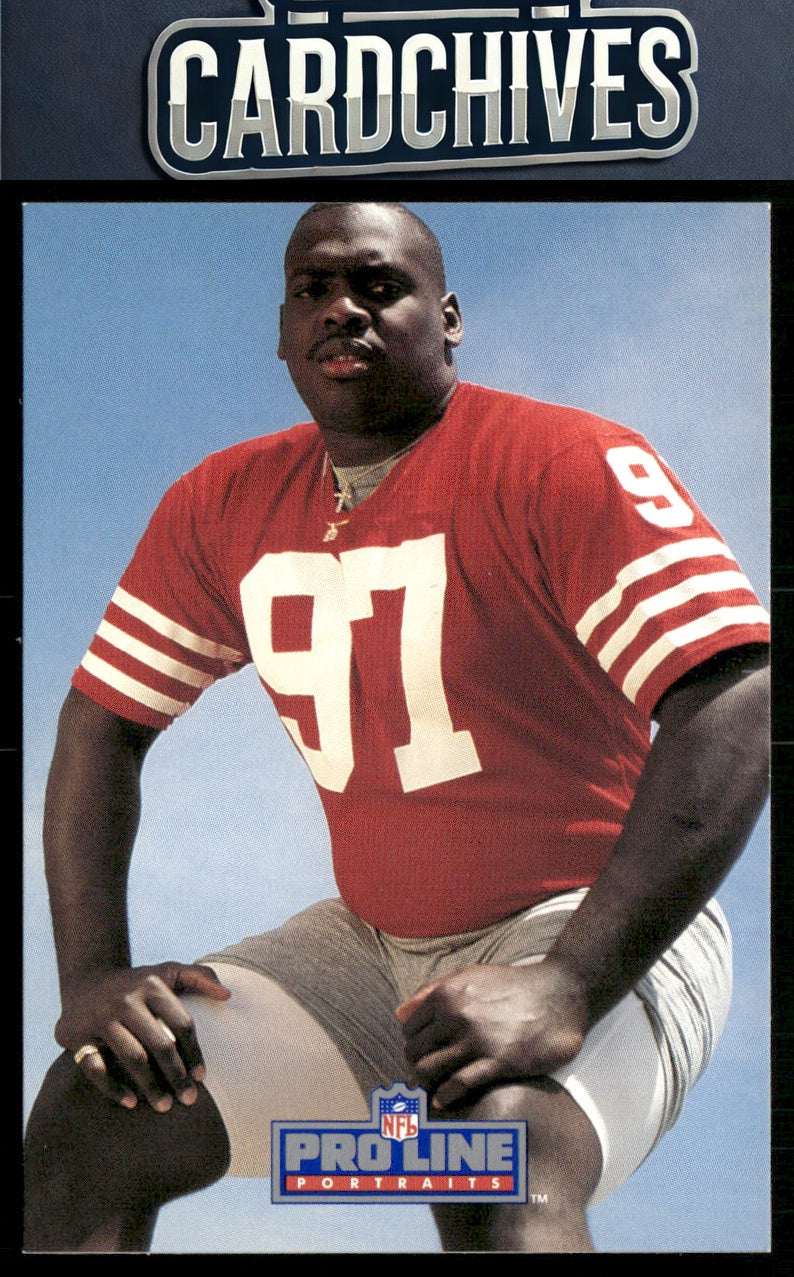 Ted Washington 1991 Pro Line Portraits #272 Rookie