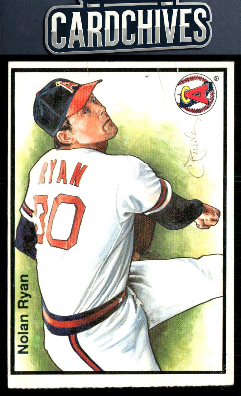 Nolan Ryan 1992 Sportmart Rawlings Nolan Ryan Pin SGA #NNO : Green Background