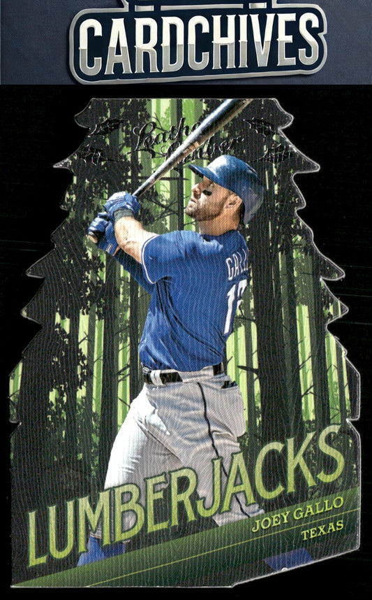 Joey Gallo 2019 Panini Leather & Lumber #LJ-11 Lumberjacks