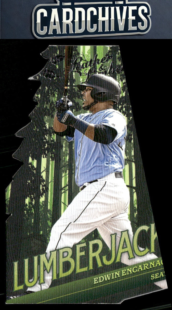 Edwin Encarnacion 2019 Panini Leather & Lumber #LJ-8 Lumberjacks