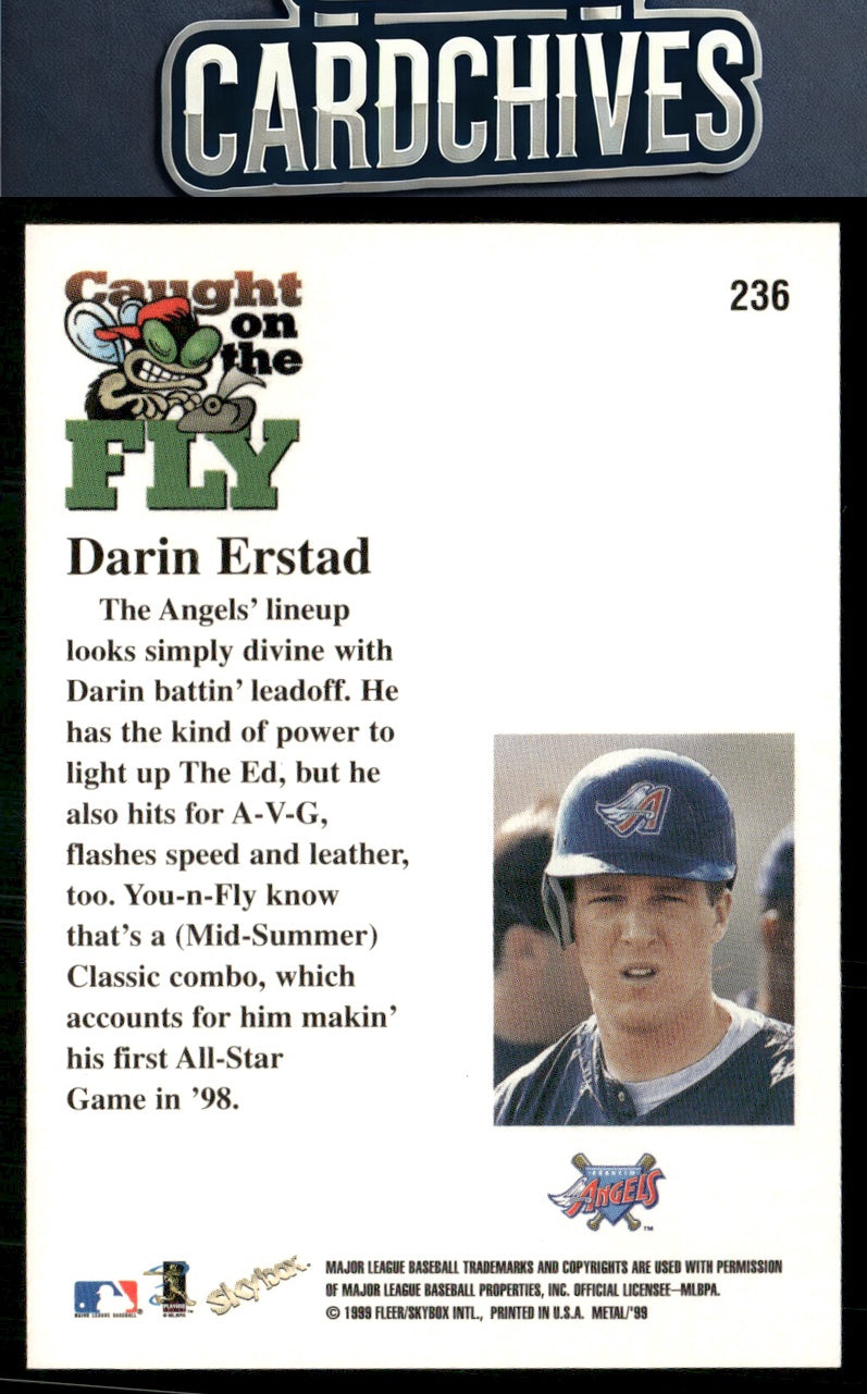 Darin Erstad 1999 Metal Universe #236