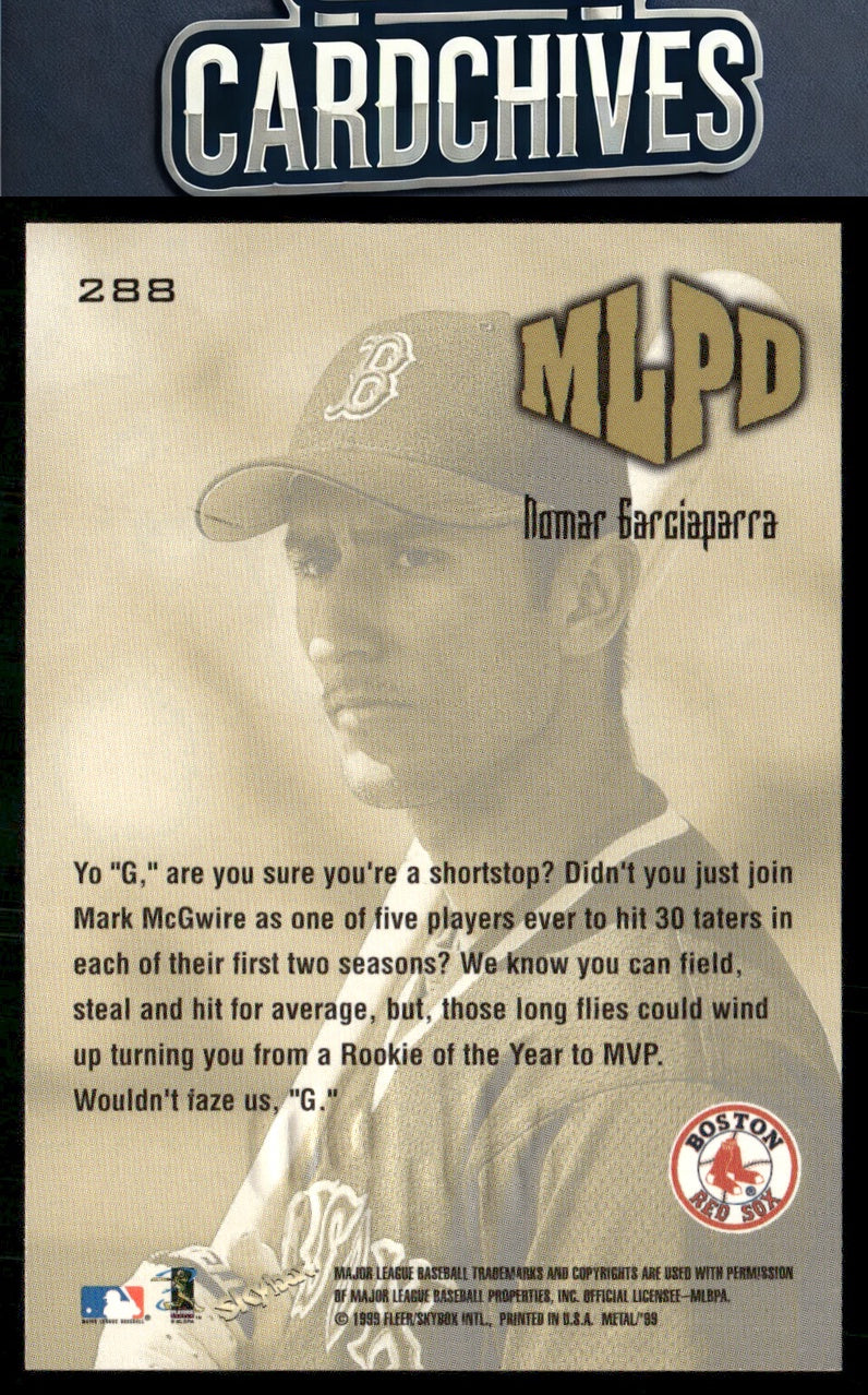 Nomar Garciaparra 1999 Metal Universe #288