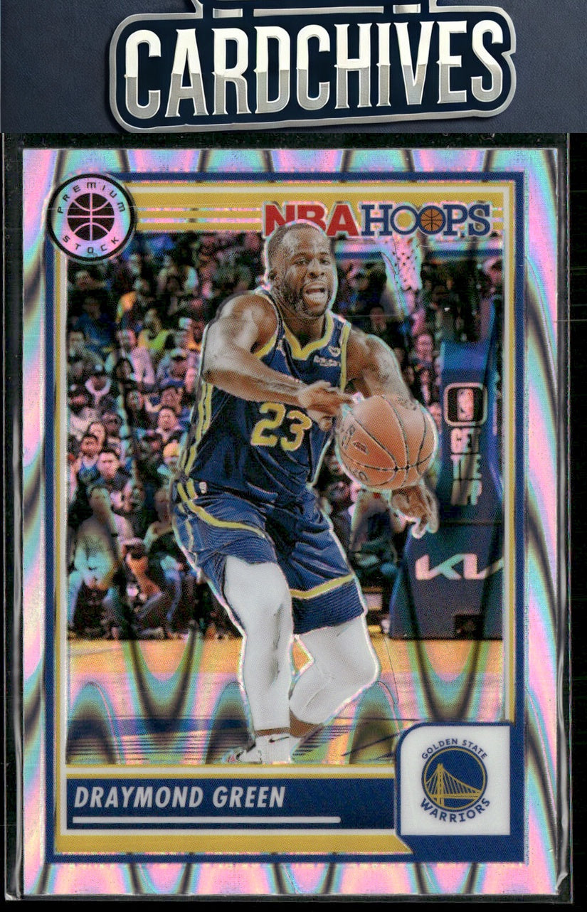 Draymond Green 2023-24 Hoops Premium Stock #78 Seismic Prizm