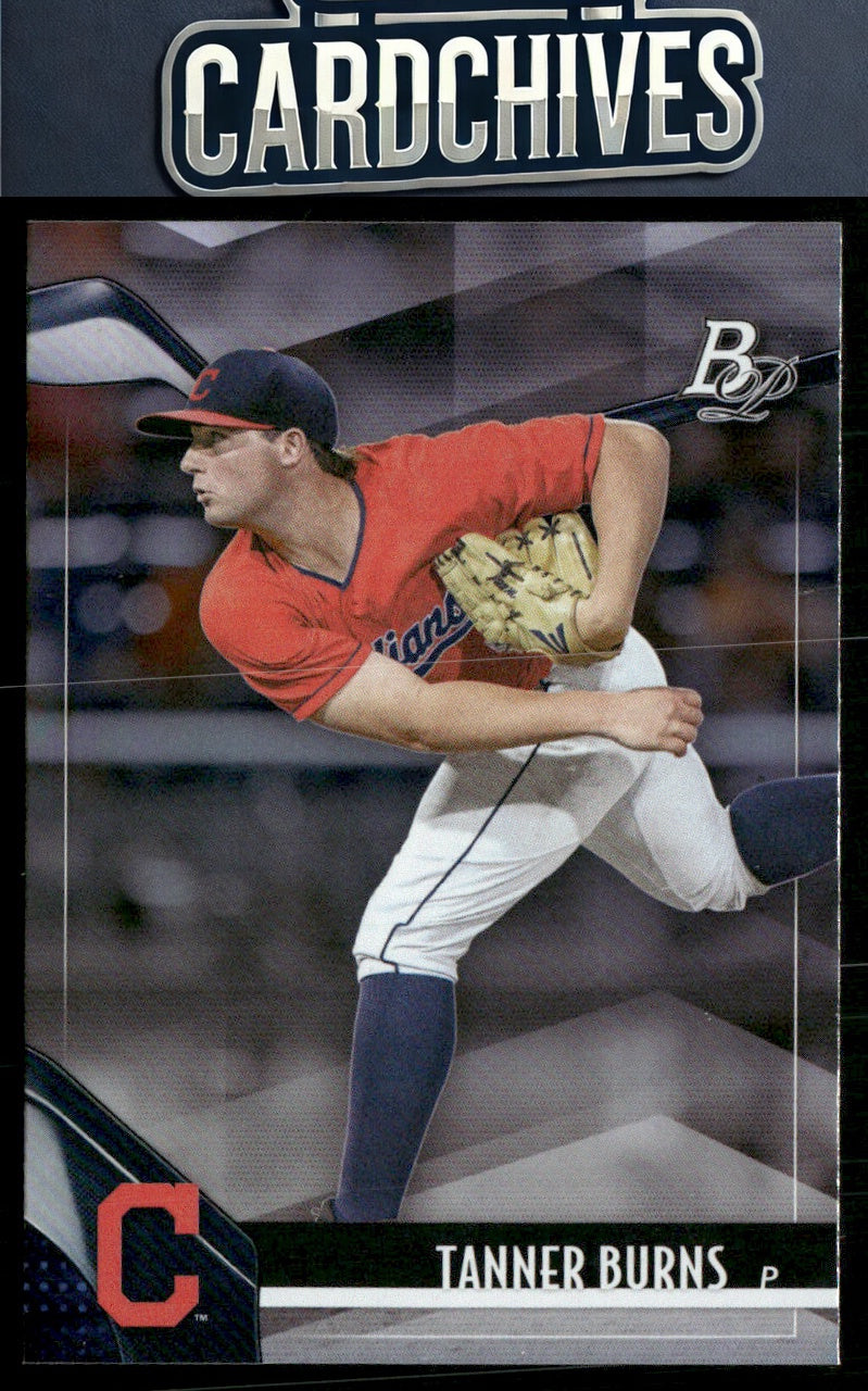 Tanner Burns 2021 Bowman Platinum #TOP-50 Top Prospects