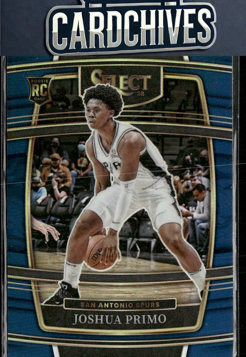 Joshua Primo 2021-22 Panini Select #68 Blue Prizms Rookie RC