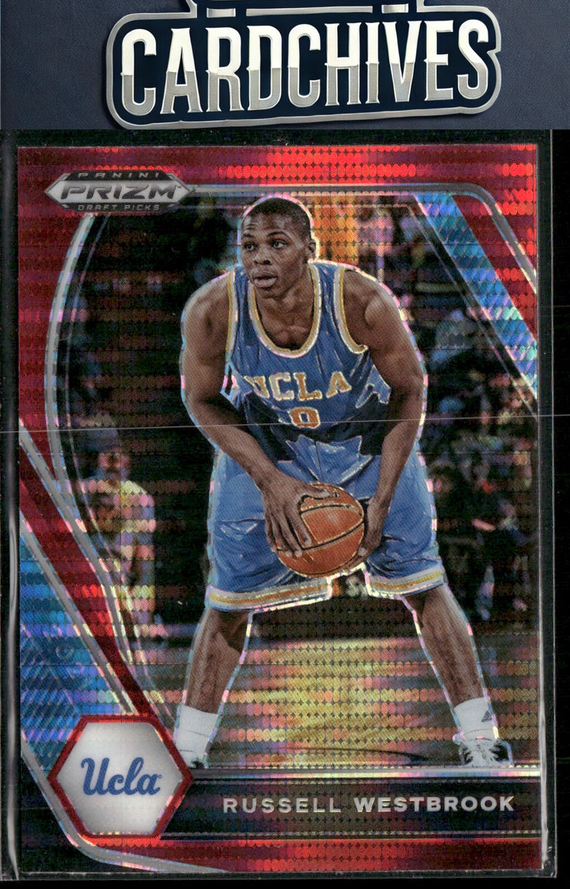 Russell Westbrook 2021 Panini Prizm Draft Picks #54 Red Pulsar
