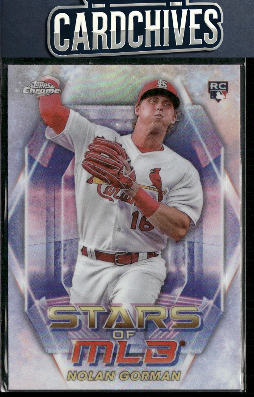 Nolan Gorman 2023 Topps #SMLBC-23 Stars of MLB Chrome