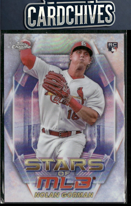 Nolan Gorman 2023 Topps #SMLBC-23 Stars of MLB Chrome