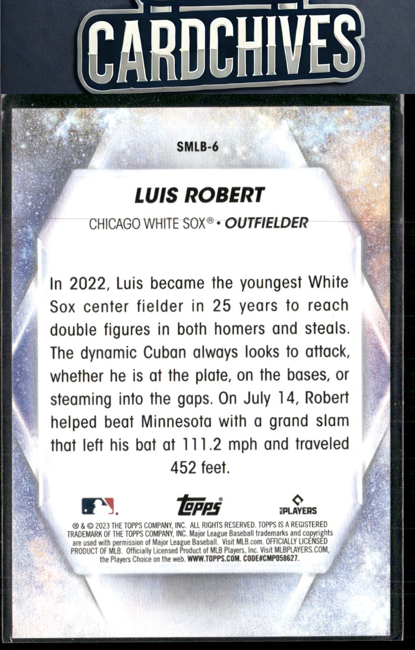 Luis Robert 2023 Topps #SMLB-6 Stars of MLB