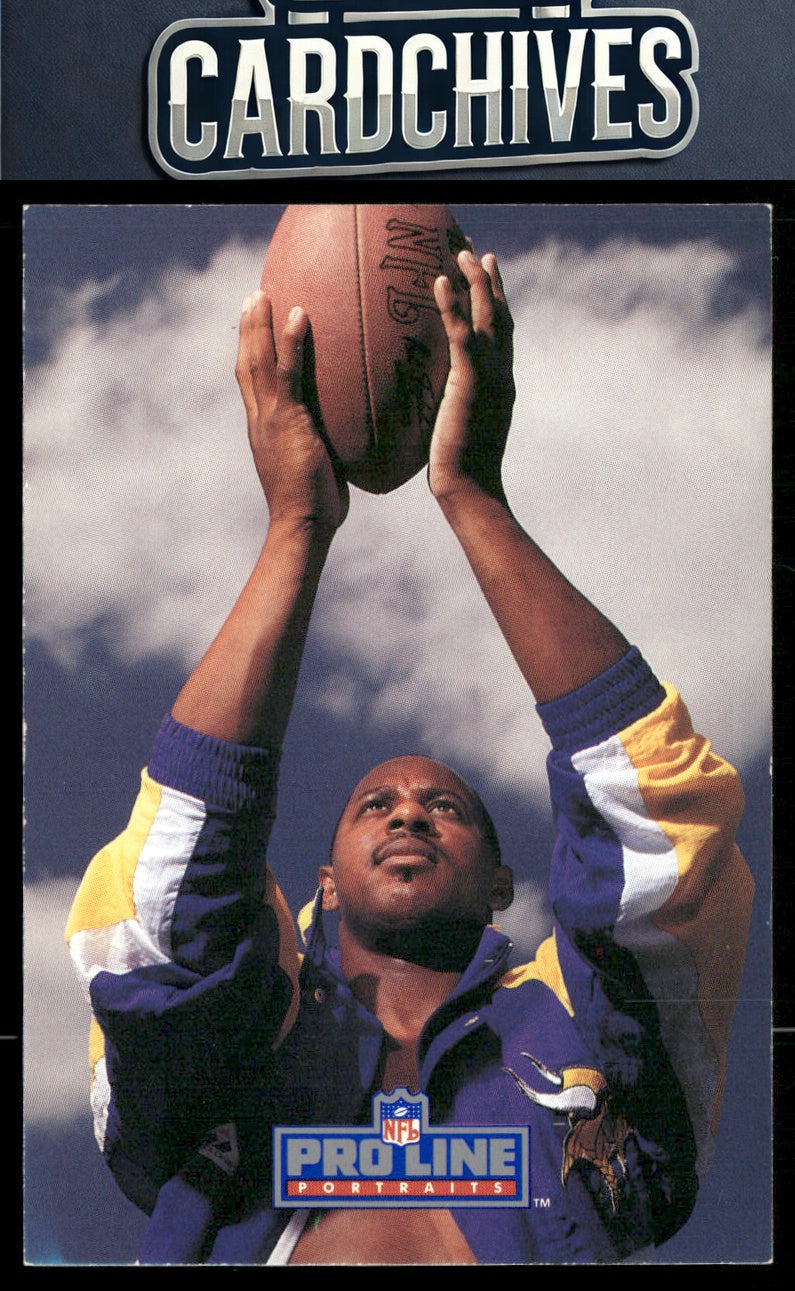 Anthony Carter 1991 Pro Line Portraits #297