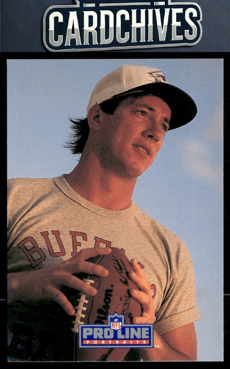 Jim Kelly 1991 Pro Line Portraits #1 Autopen