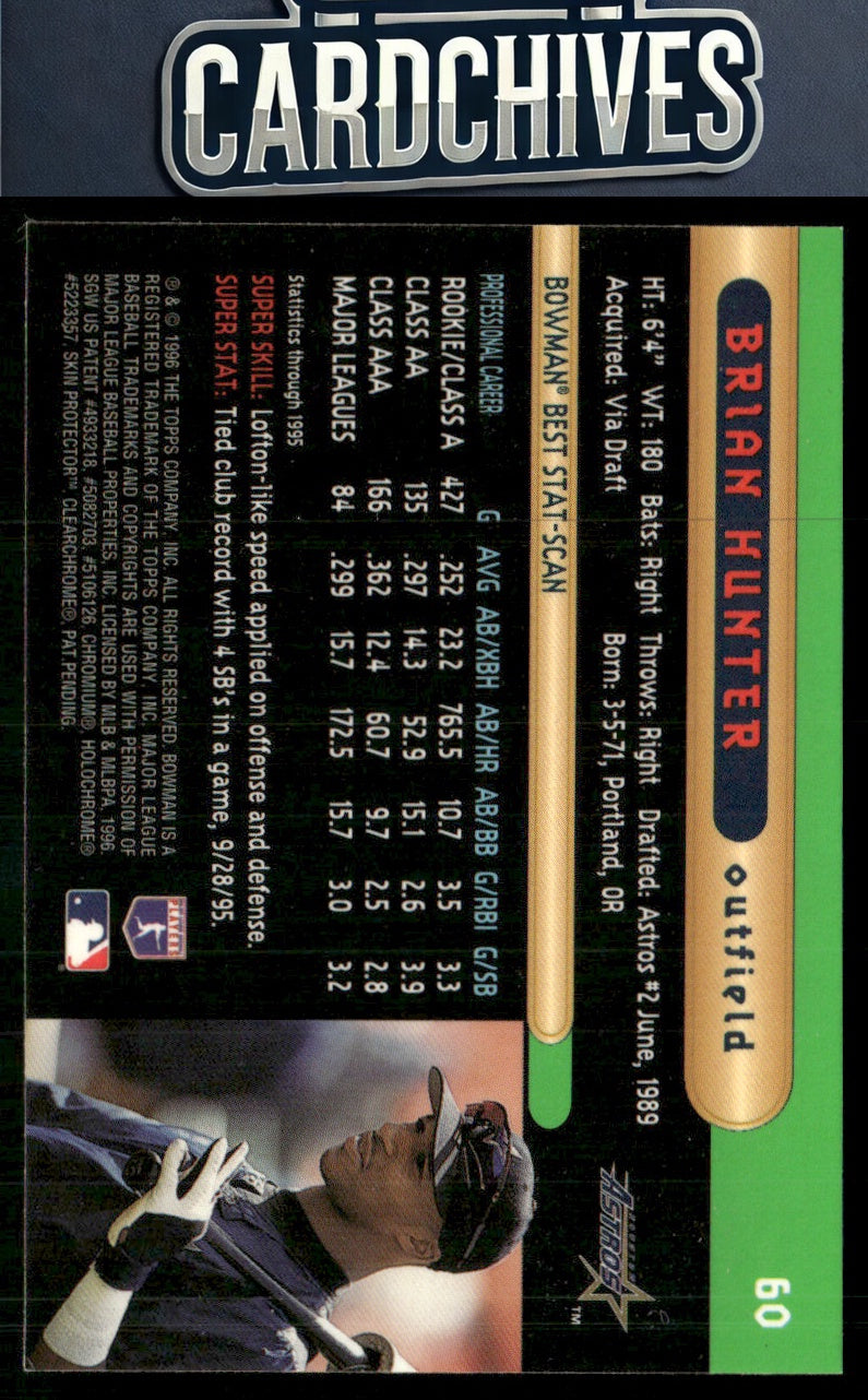 Brian Hunter 1996 Bowman's Best #60