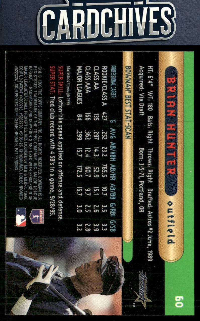 Brian Hunter 1996 Bowman's Best #60