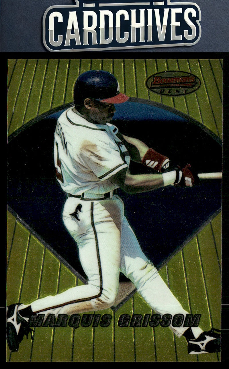 Marquis Grissom 1996 Bowman's Best #50