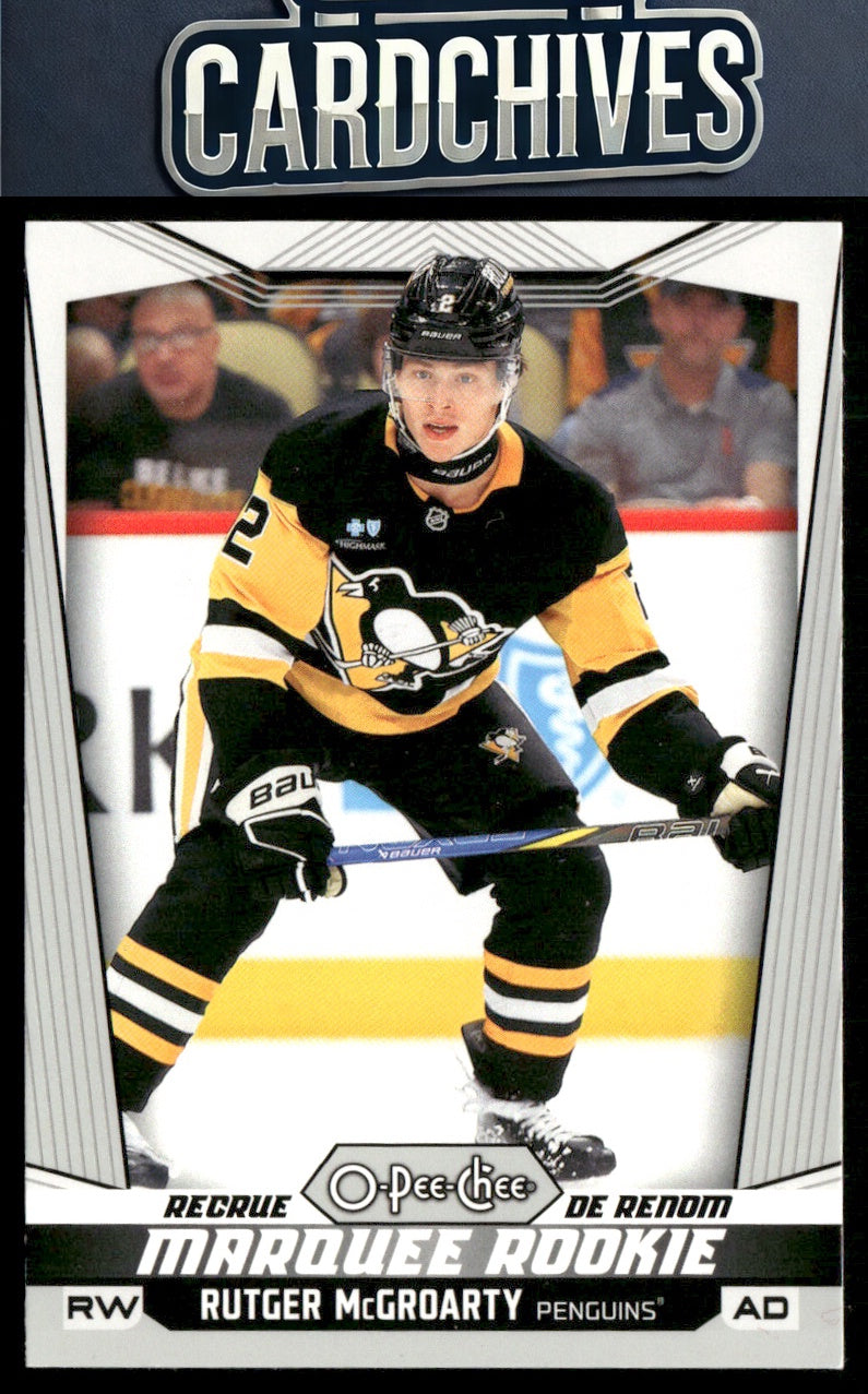 Rutger McGroarty 2024-25 O-Pee-Chee #563 RC RC