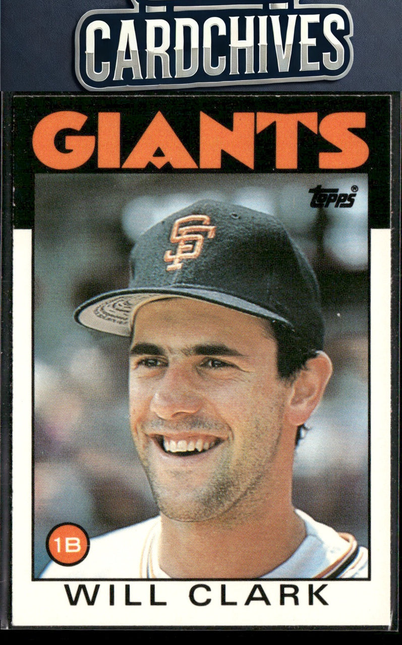 Will Clark 1986 Topps Traded #24T