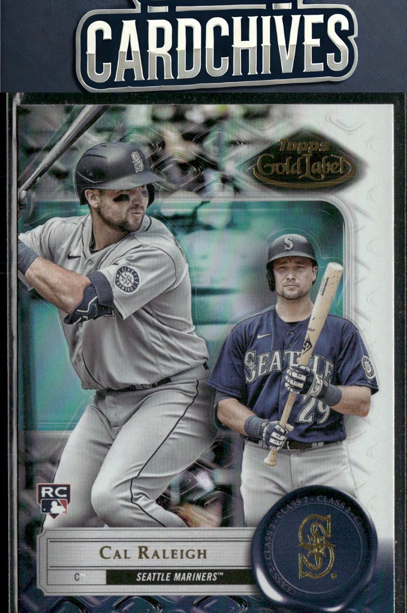 Cal Raleigh 2022 Topps Gold Label #7 Class 2