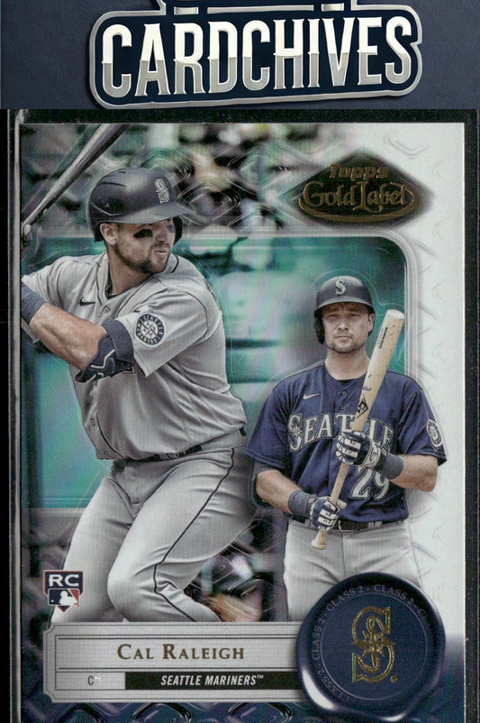 Cal Raleigh 2022 Topps Gold Label #7 Class 2