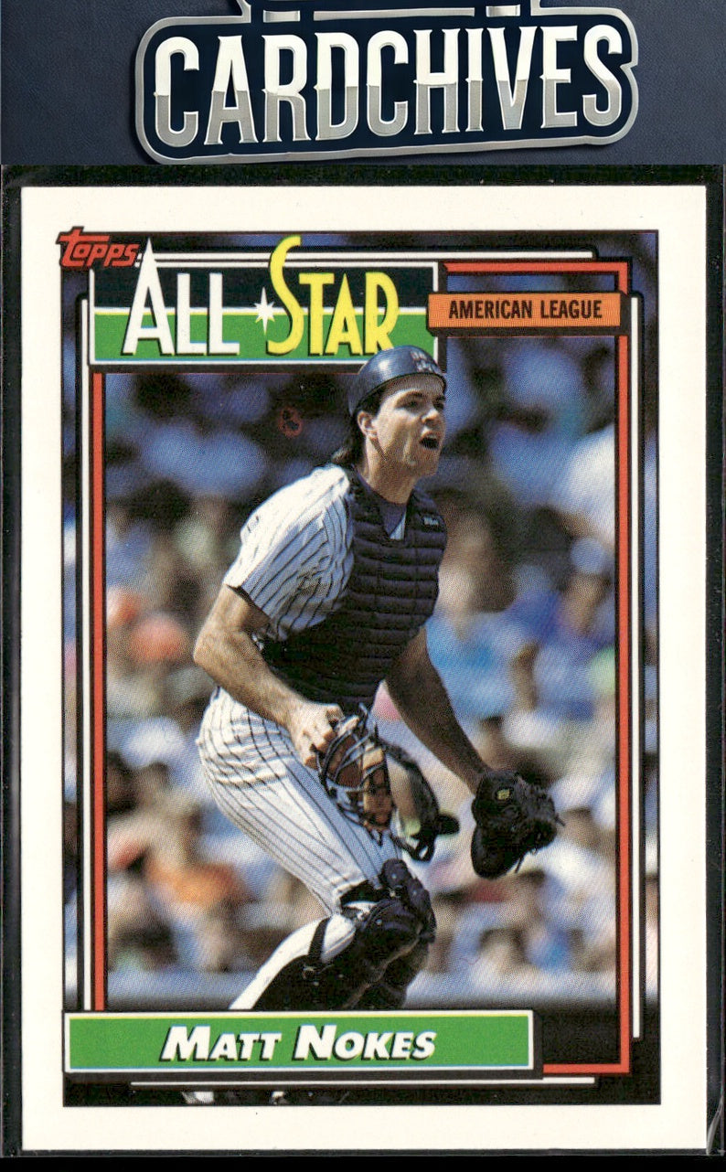 Matt Nokes 1992 Topps #404
