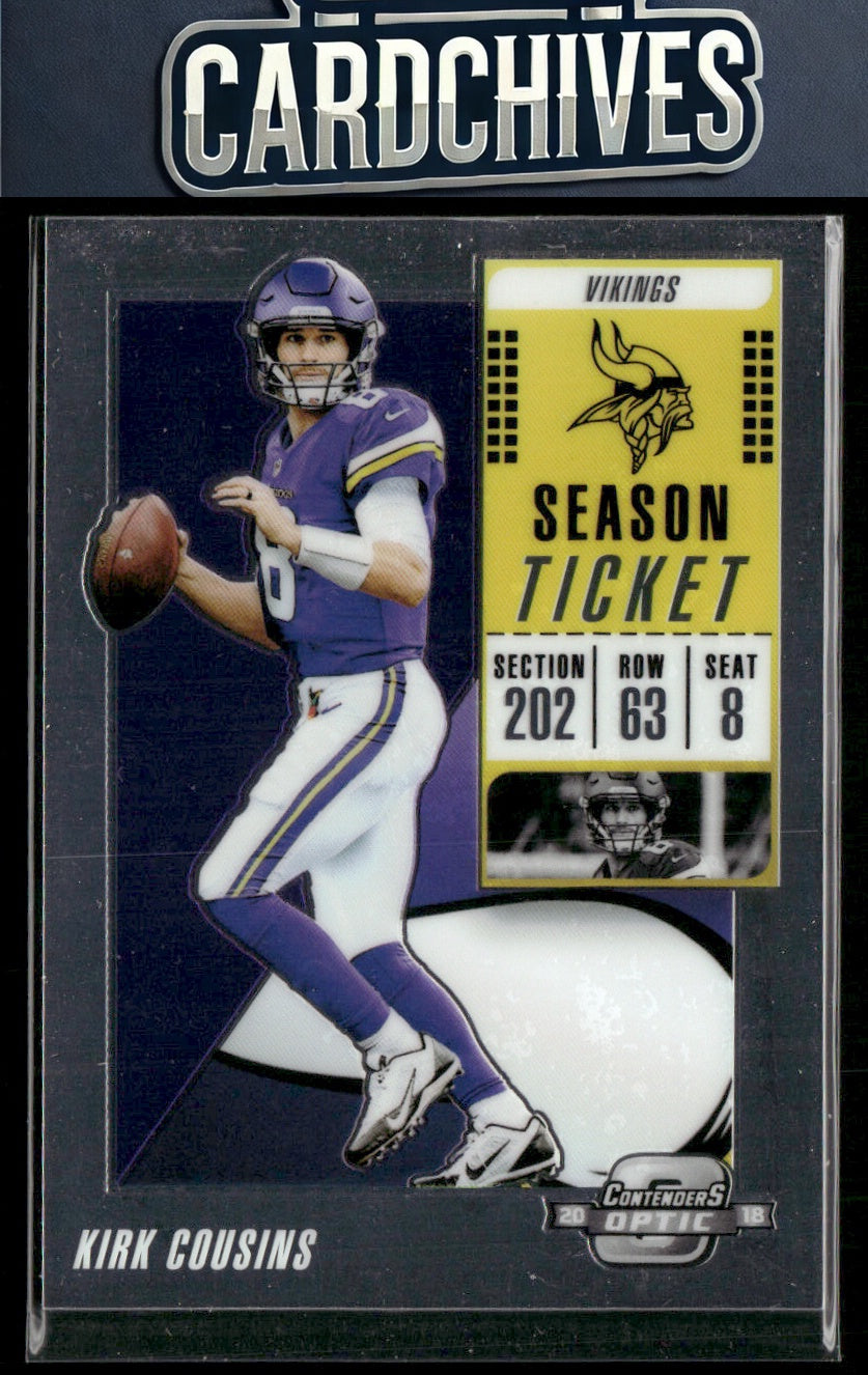 Kirk Cousins 2018 Panini Contenders Optic #37