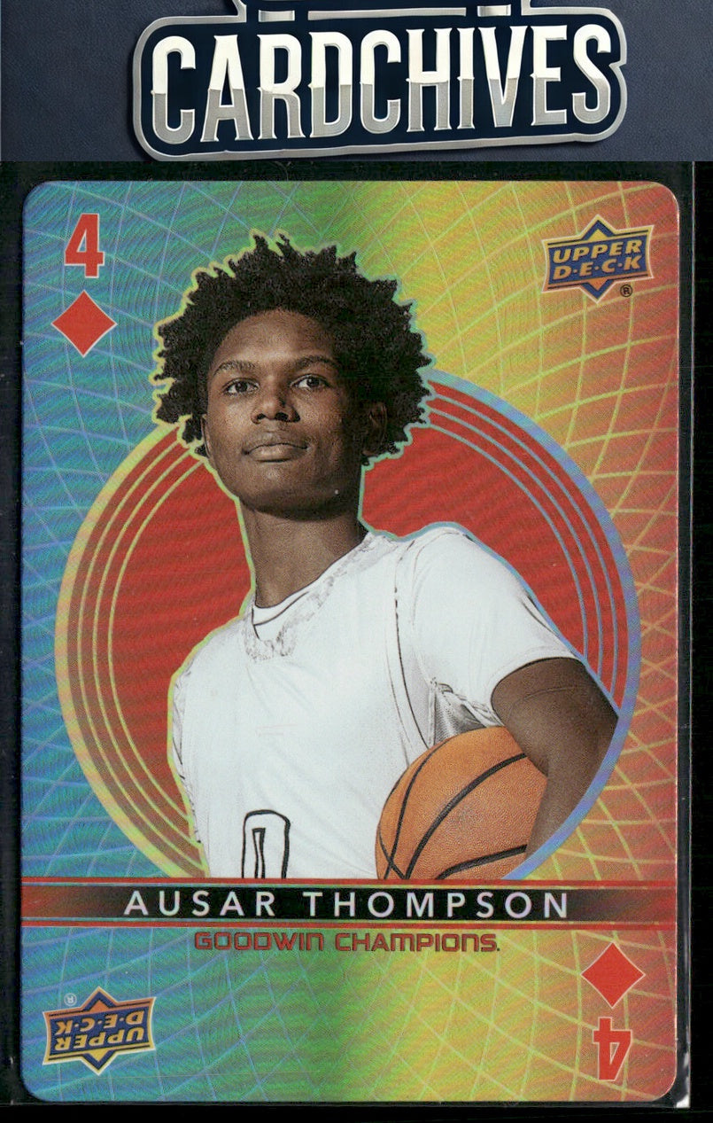 Ausar Thompson 2022 Upper Deck Goodwin Champions #4♦ Playing Cards