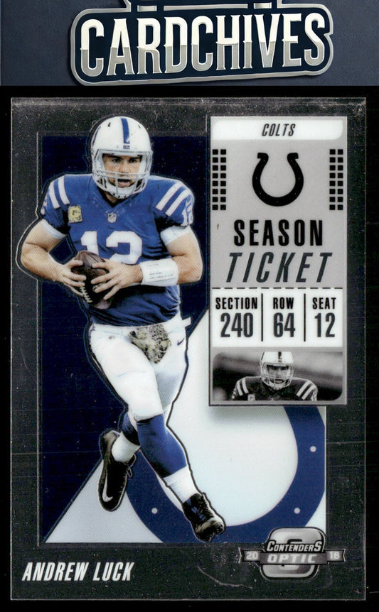 Andrew Luck 2018 Panini Contenders #58
