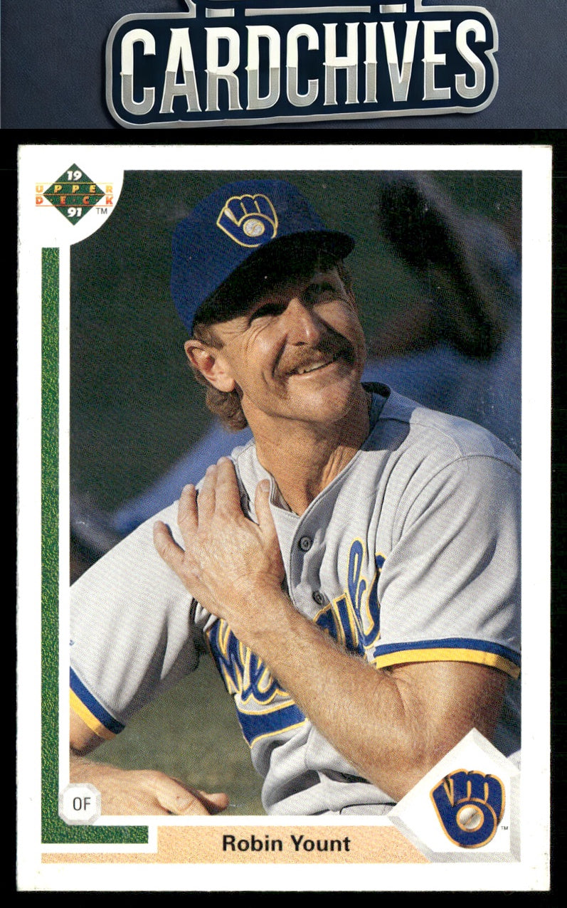 Robin Yount 1991 Upper Deck #344b