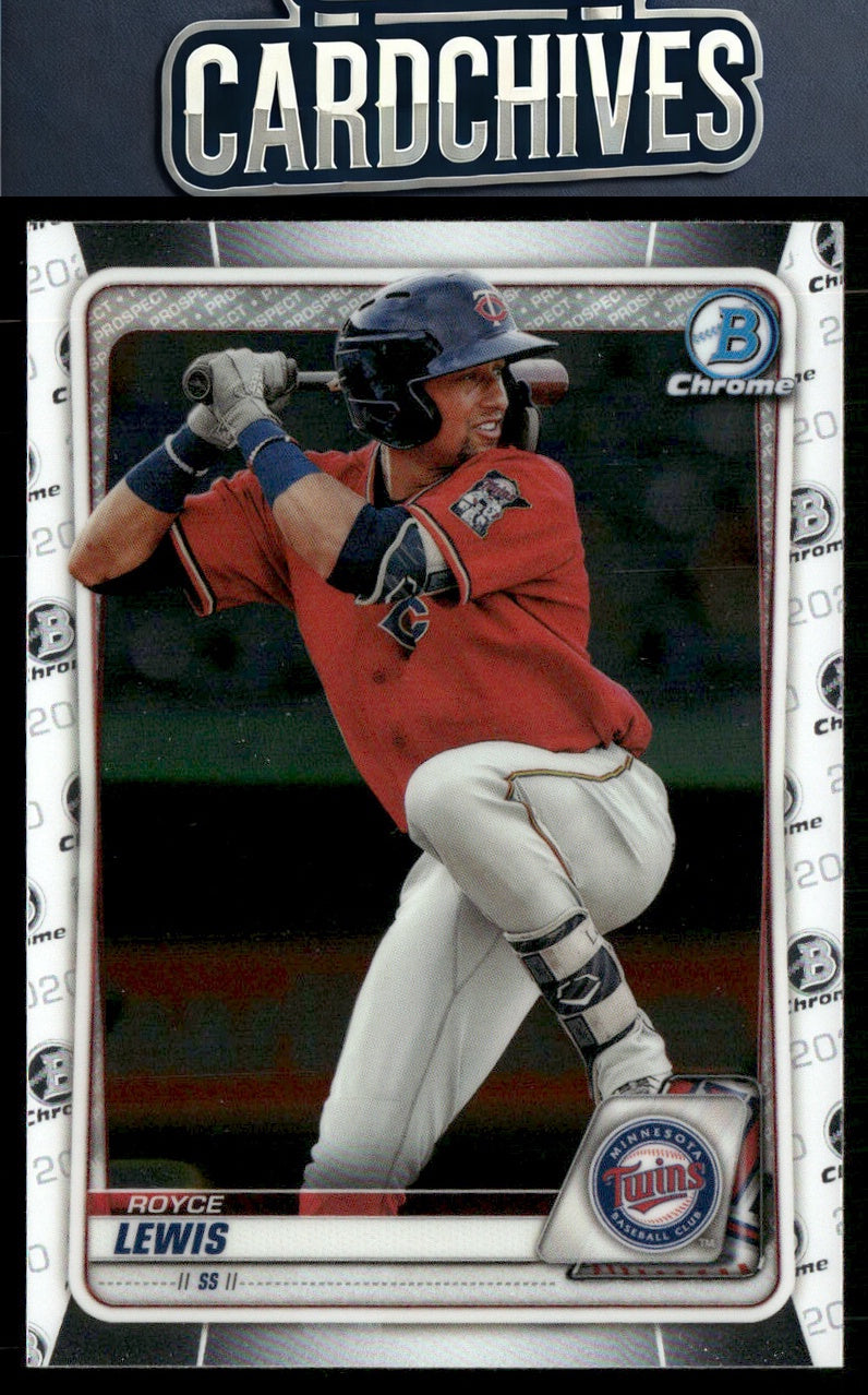 Royce Lewis 2020 Bowman #BCP-93 Chrome Prospects
