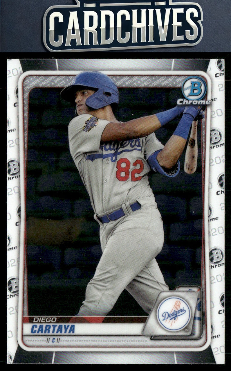 Diego Cartaya 2020 Bowman Chrome #BCP-155 Prospects