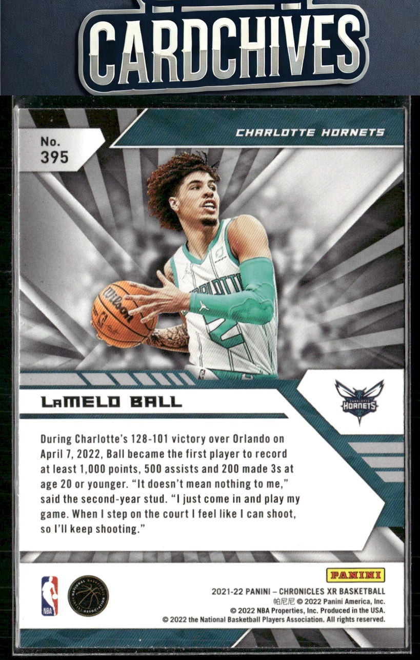 LaMelo Ball 2021-22 Panini Chronicles #395