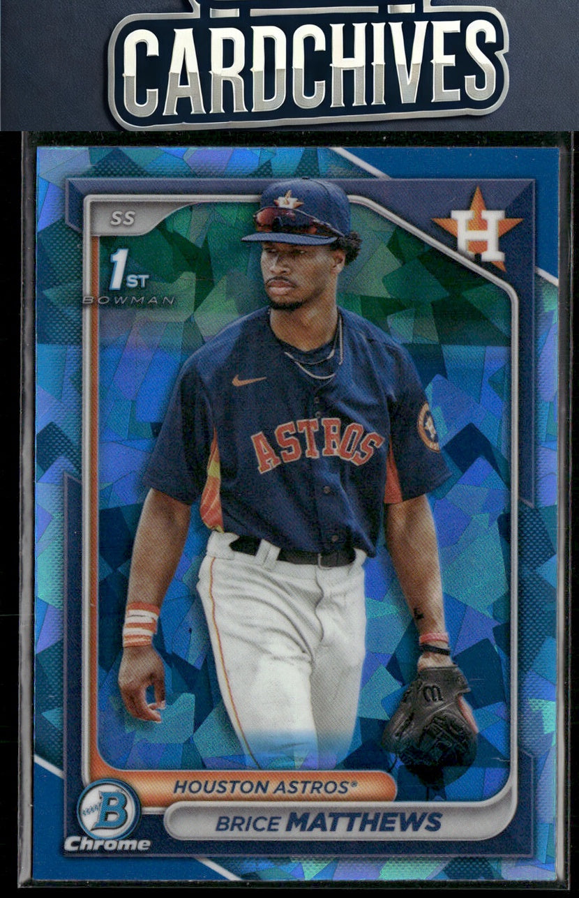 Brice Matthews 2024 Bowman Sapphire Edition #BCP-69