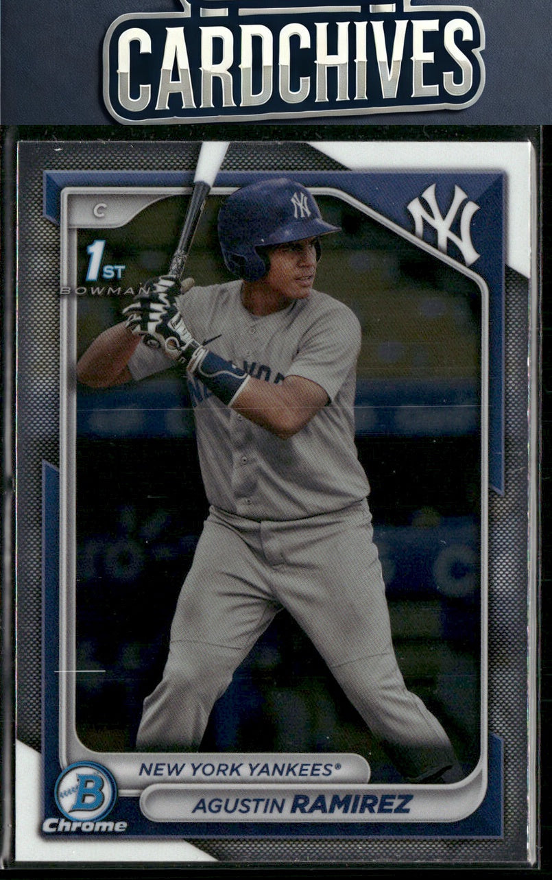 Agustin Ramirez 2024 Bowman #BCP-85 Chrome Prospects