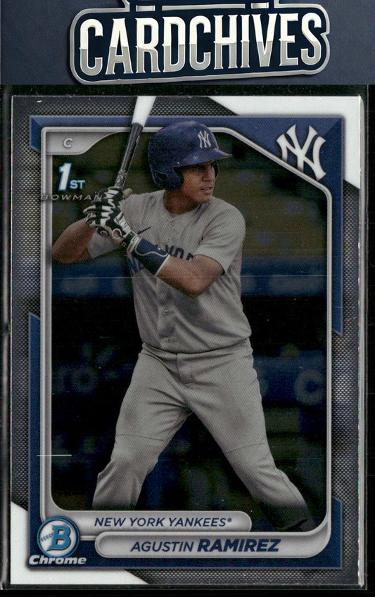 Agustin Ramirez 2024 Bowman #BCP-85 Chrome Prospects